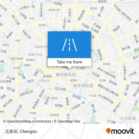 北新街 map