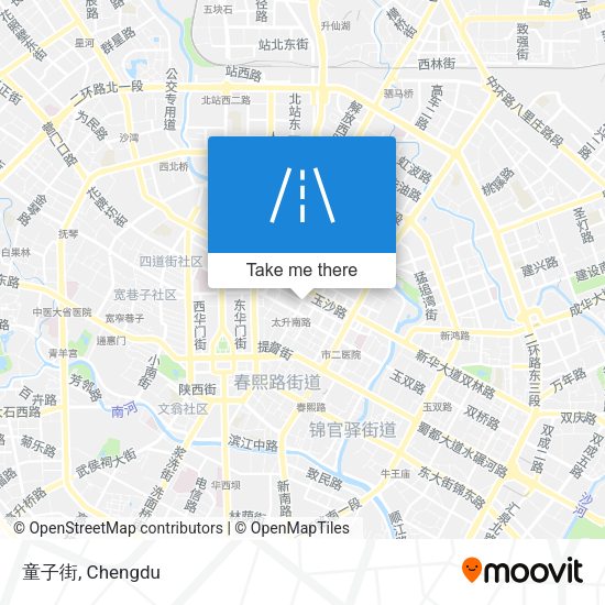 童子街 map