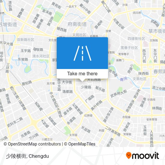 少陵横街 map
