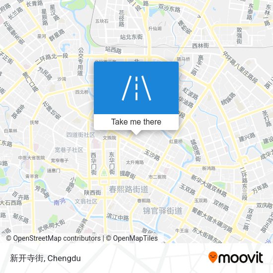 新开寺街 map