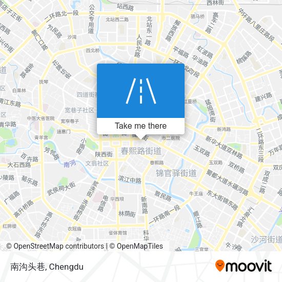南沟头巷 map