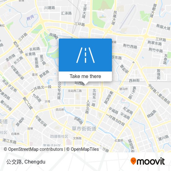 公交路 map