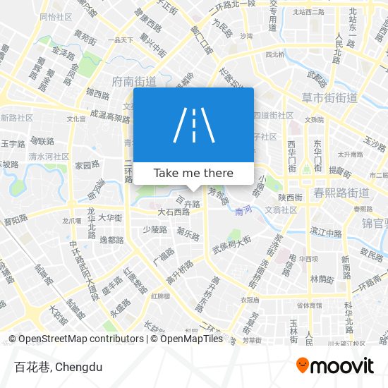 百花巷 map