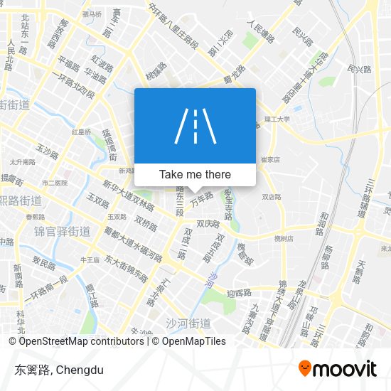 东篱路 map