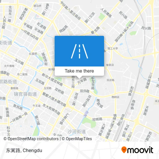 东篱路 map
