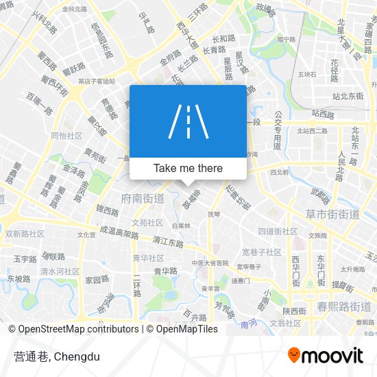 营通巷 map