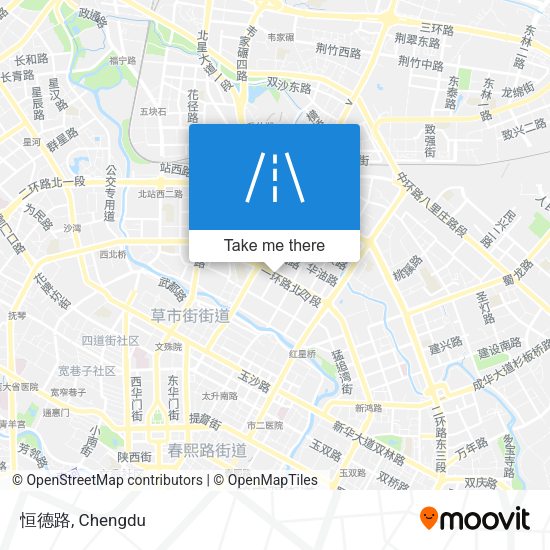 恒德路 map