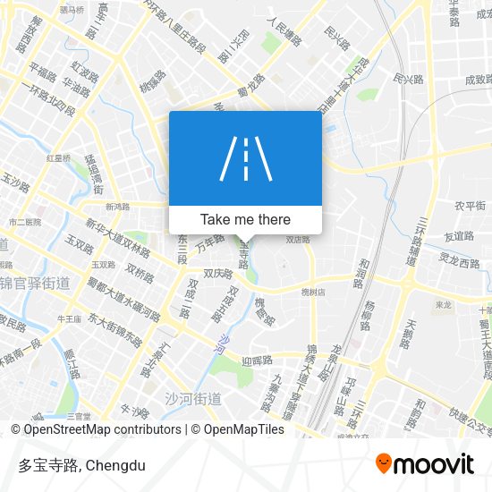 多宝寺路 map