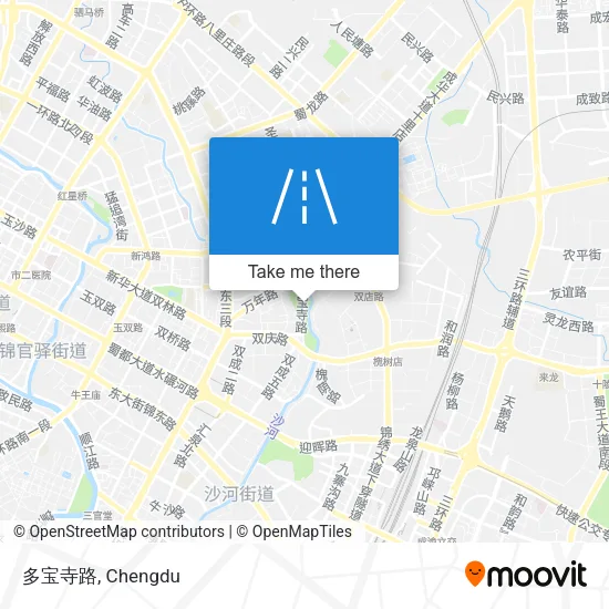 多宝寺路 map