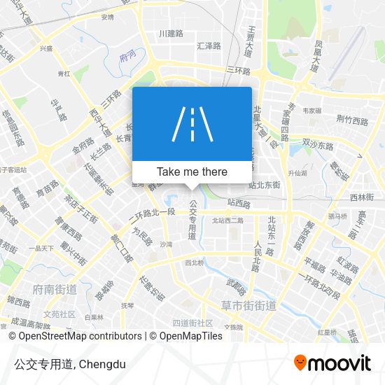 公交专用道 map