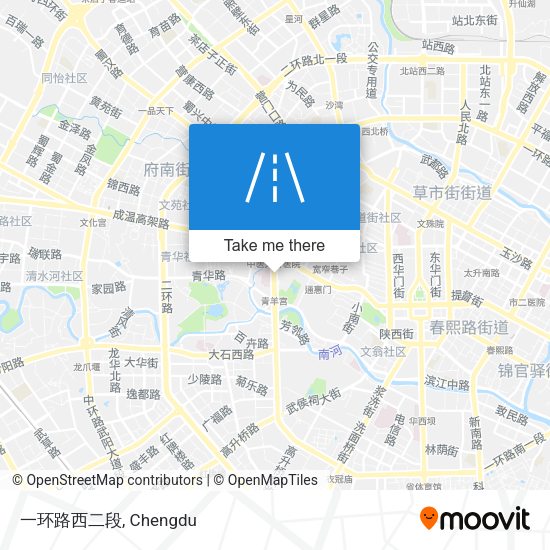 一环路西二段 map