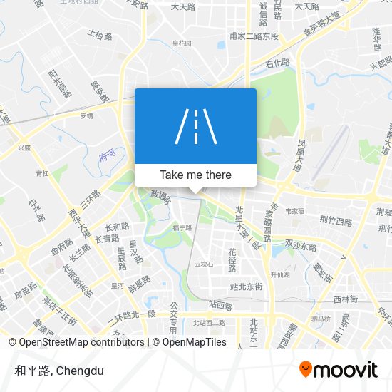 和平路 map