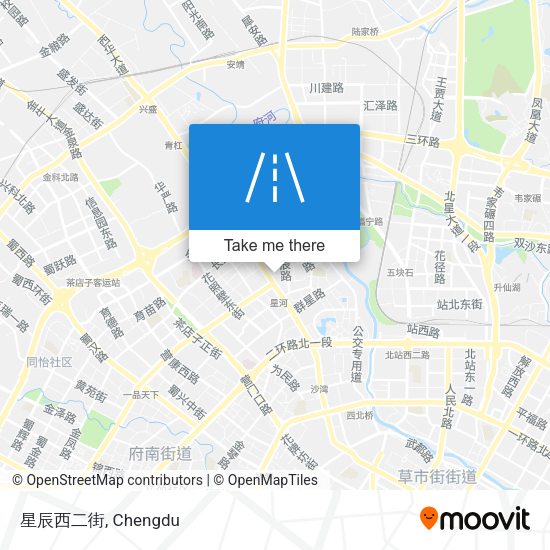 星辰西二街 map