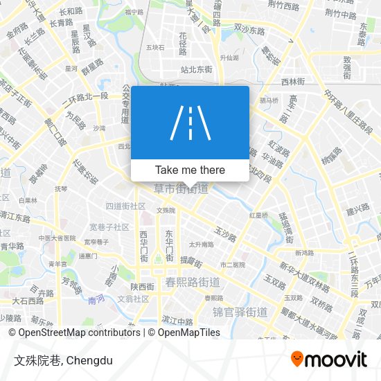 文殊院巷 map
