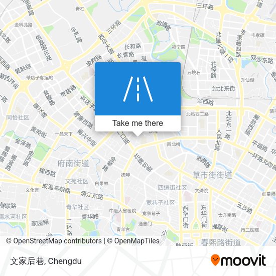 文家后巷 map