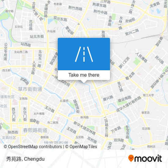 秀苑路 map