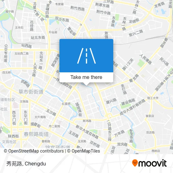 秀苑路 map