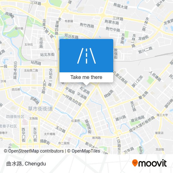 曲水路 map