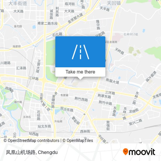 凤凰山机场路 map