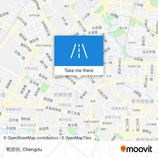蜀营街 map