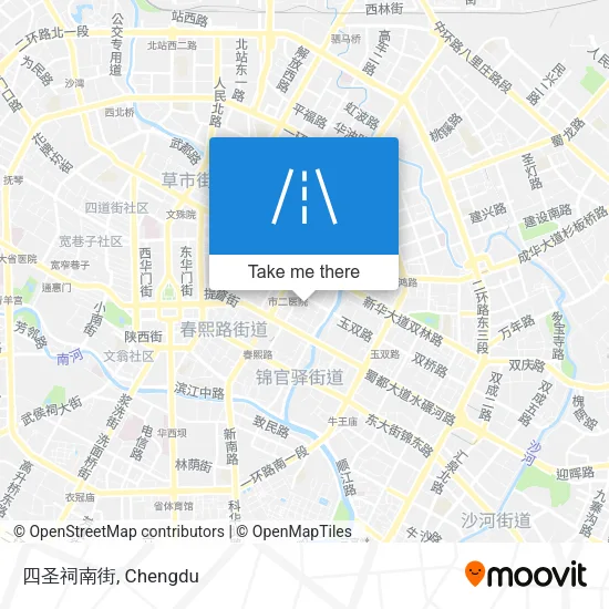 四圣祠南街 map