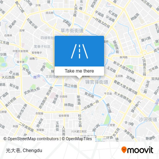 光大巷 map