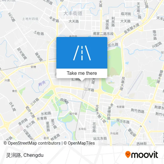 灵润路 map