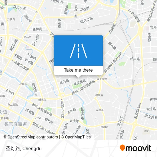 圣灯路 map