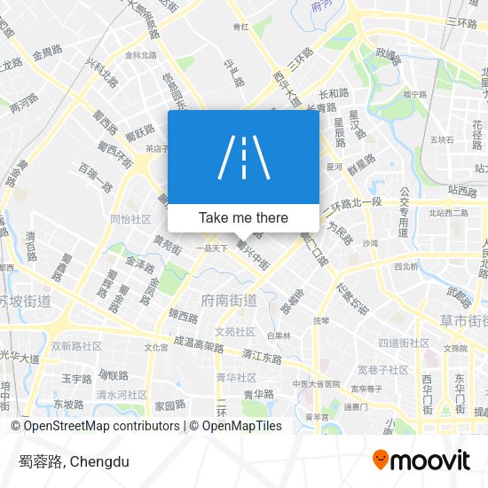 蜀蓉路 map