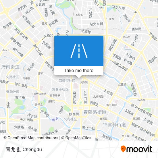 青龙巷 map