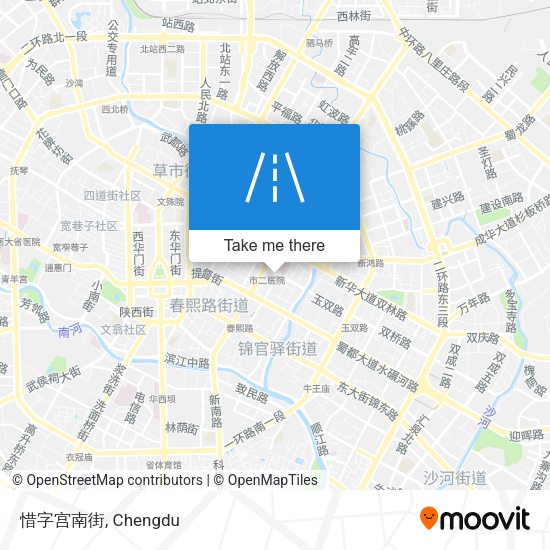 惜字宫南街 map