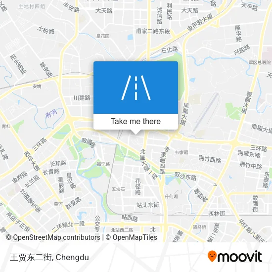 王贾东二街 map