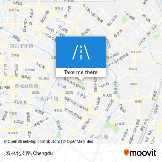 双林北支路 map