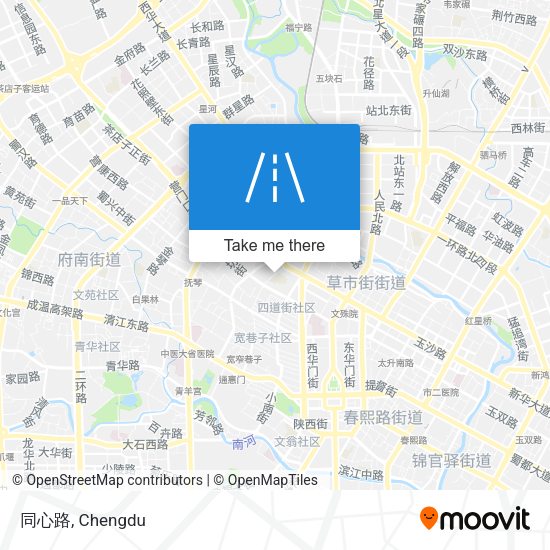 同心路 map