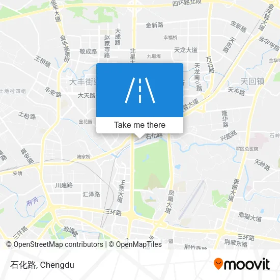 石化路 map