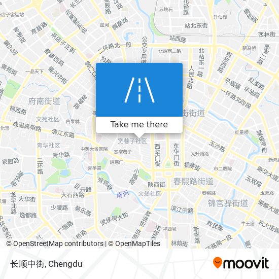 长顺中街 map