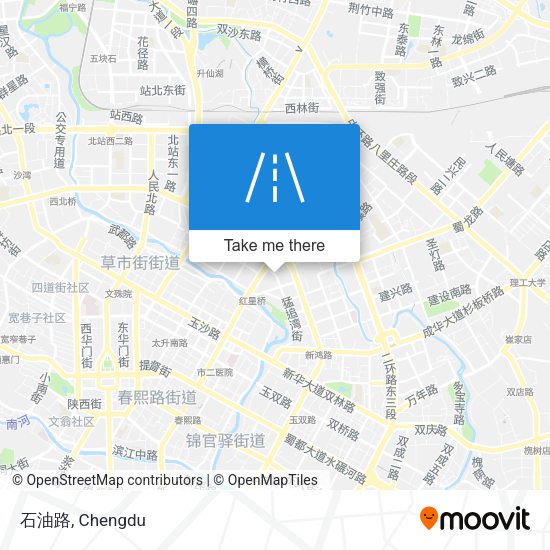 石油路 map