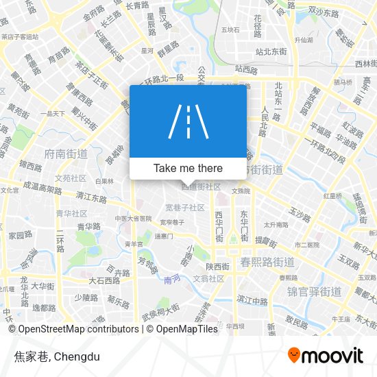 焦家巷 map