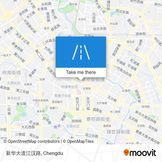新华大道江汉路 map