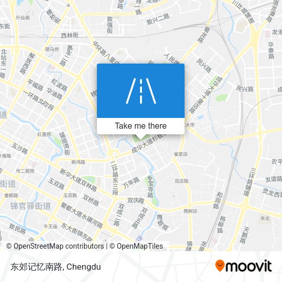 东郊记忆南路 map