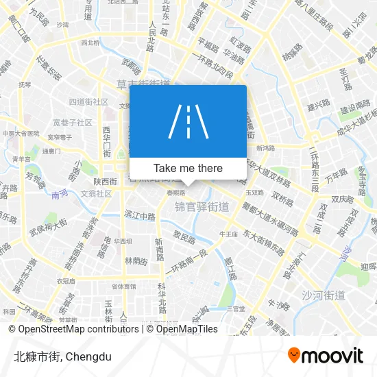 北糠市街 map