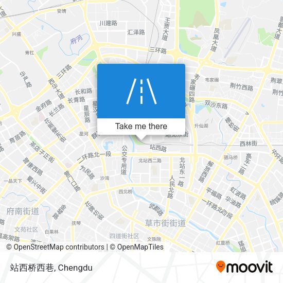 站西桥西巷 map