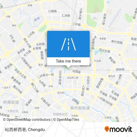 站西桥西巷 map
