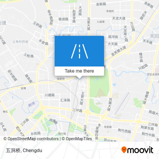 五洞桥 map