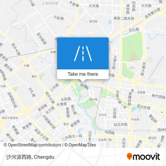 沙河源西路 map
