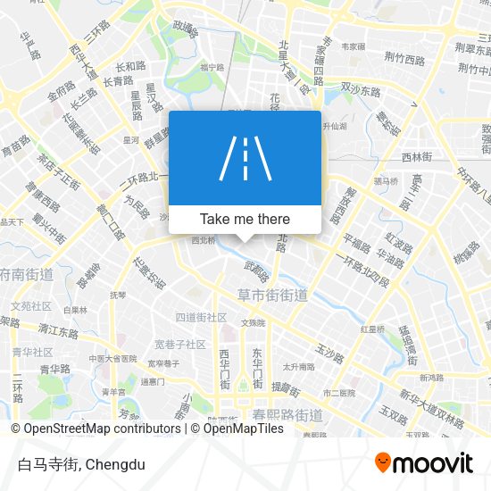 白马寺街 map