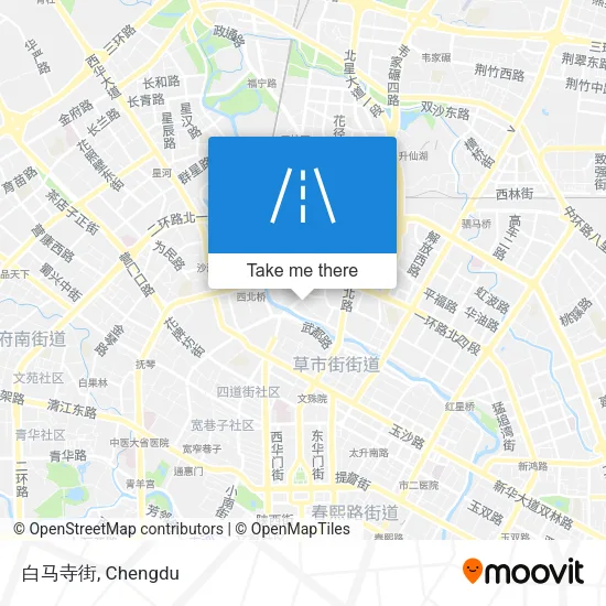 白马寺街 map