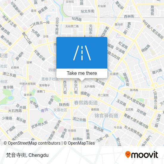 梵音寺街 map