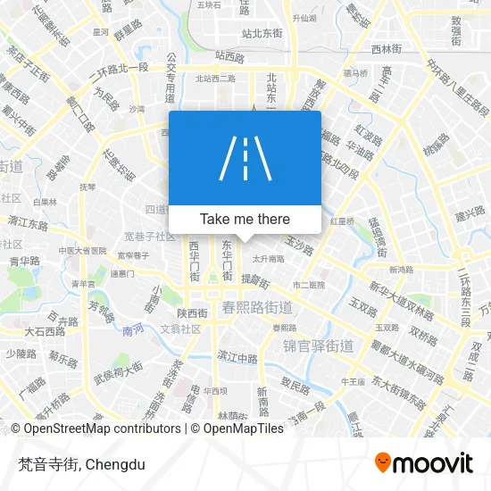 梵音寺街 map