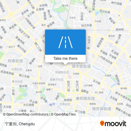 宁夏街 map